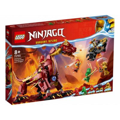 LEGO Ninjago Heatwaves omvandlingsbara lavadrake 71793