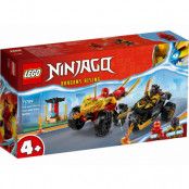LEGO Ninjago Kais och Ras bil- och motorcykelstrid 71789