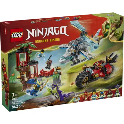 LEGO® Ninjago Ninjornas fordonsstrid vid trädkojan 71857 - LEGO -  Leksaksaffären