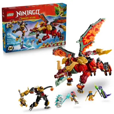 LEGO Ninjago Wyldfyres omvandlingsbara robotdrake 71868
