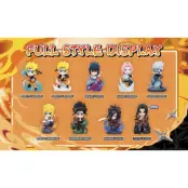 Naruto Shippuden - Great Ninja Vol 1 - Blind Box Set 8 Figurine 10Cm