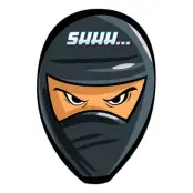 Ninja Inbjudningskort - 8-pack