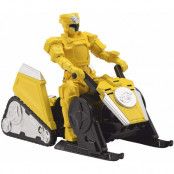 Power Rangers Super Ninja Steel Mega Morph Yellow Alpine Attack Vehicle