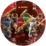 Tallrikar Lego Ninjago 8-pack