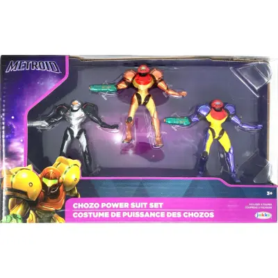 Metroid Chozo Power Suit Set Figurer - Metroid -  Leksaksaffären