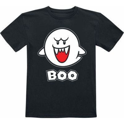 Nintendo - gaming T-shirt - Barn - Boo - 116 - för barn - svart