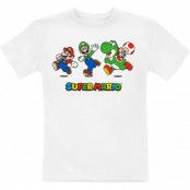 Nintendo - gaming T-shirt - Barn - Running - 104 152 - för barn - vit