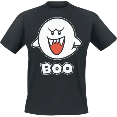 Nintendo - gaming T-shirt - Boo - S XXL - för Herr - svart