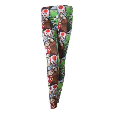 Nintendo Karaktärer Leggings - X-Small