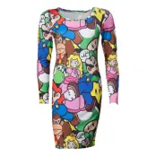 Nintendo Klänning Långärmad - Small