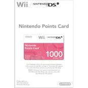 Nintendo Points Card 1000