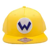 Nintendo Wario Logo Snapback Keps - One size