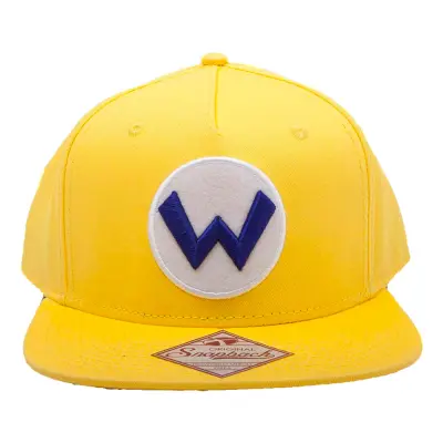 Nintendo Wario Logo Snapback Keps - One size
