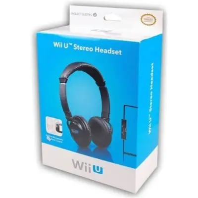 Official Nintendo Wii U Stereo Chat Headset