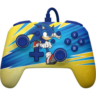 PowerA Enhanced Wired Controller for Nintendo Switch - Sonic Boost