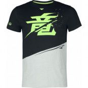 Overwatch - gaming T-shirt - Genji - S M - för Herr - svart/grå