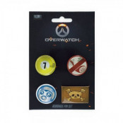 Overwatch - Roadhog Pin 4-Set