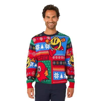 OppoSuits Pac-Man Jultröja - Large