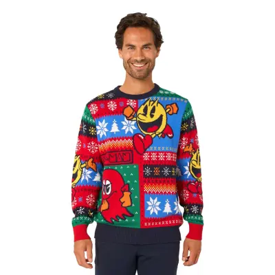 OppoSuits Pac-Man Jultröja - Small