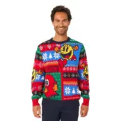 OppoSuits Pac-Man Jultröja - X-Large