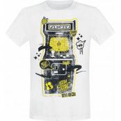 Pac-Man - gaming T-shirt - Arcade Classic - S XXL - för Herr - vit