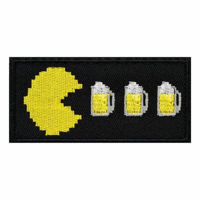 Tygmärke Pac-Man Drinking Beer