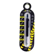 6-i-1 Multiverktyg Penna - Svart