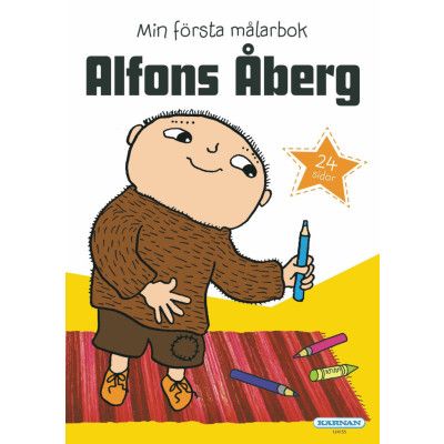 Alfons Åberg Min första Målarbok - Alfons Åberg -  Leksaksaffären