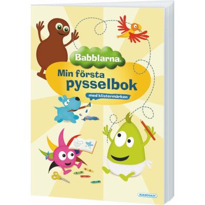 Babblarna Min första Pysselbok - Babblarna -  Leksaksaffären