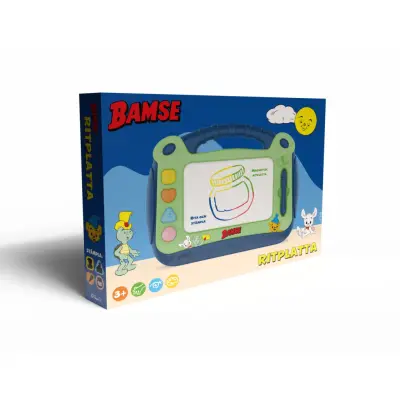 Bamse Ritplatta - Bamse -  Leksaksaffären