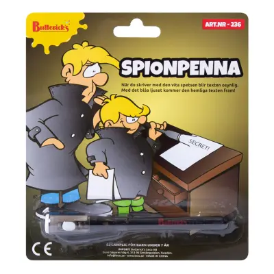 Spionpenna Skämtartikel