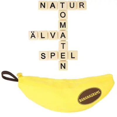 Bananagrams Anagramspel - Leksaksaffären -  Leksaksaffären