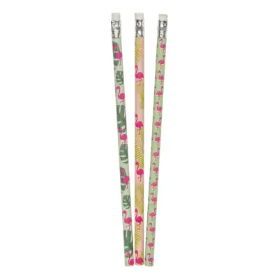Blyertspennor Flamingo - 12-pack