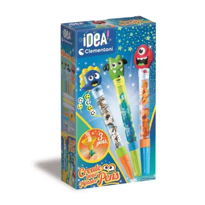 Create Your Pens Monster 3-pack - Clementoni -  Leksaksaffären