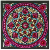 Diamond Painting Card Kit 18x18cm Mandala