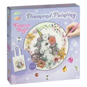 Diamond Painting Tygpåse