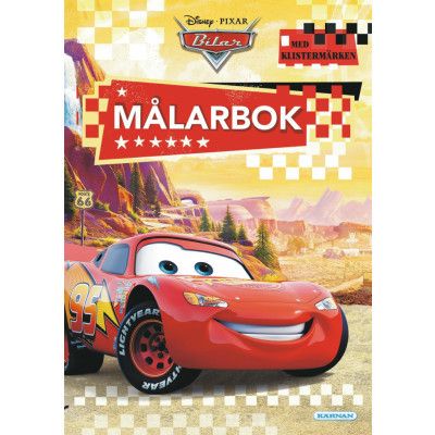 Disney Bilar Målarbok
