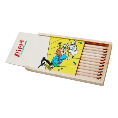 Färgpennor Pippi Skriver - 12-pack