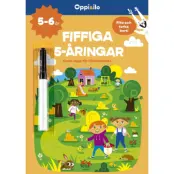 Fiffiga 5-åringar Pysselbok 5-6 år - Leksaksaffären -  Leksaksaffären