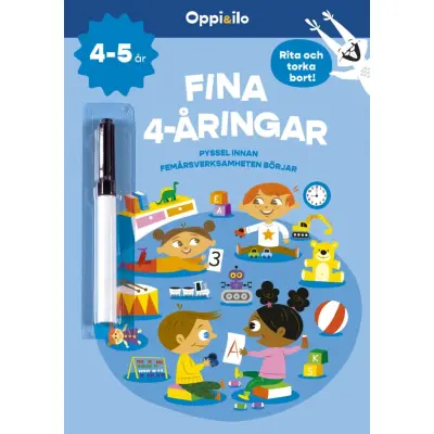 Fina 4-åringar Pysselbok 4-5 år - Leksaksaffären -  Leksaksaffären