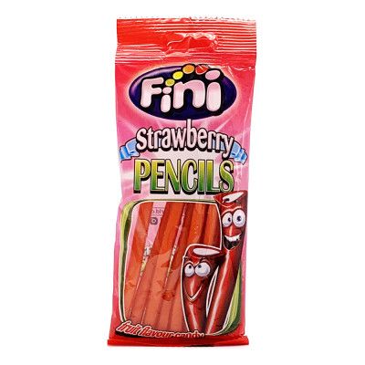 Fini Strawberry Pennor Påse - 80 gram