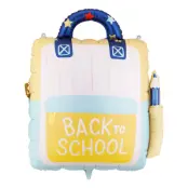 Folieballong Ryggsäck Back to School