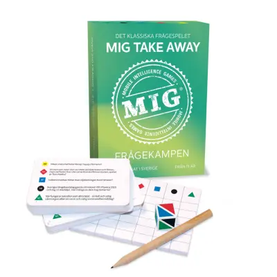 Frågespel MIG Take Away Frågekampen - M.I.G. -  Leksaksaffären