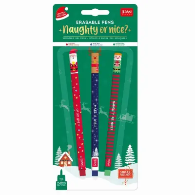Gelpennor med utsuddbart bläck 3-pack Christmas Edition - Leksaksaffären -  Leksaksaffären