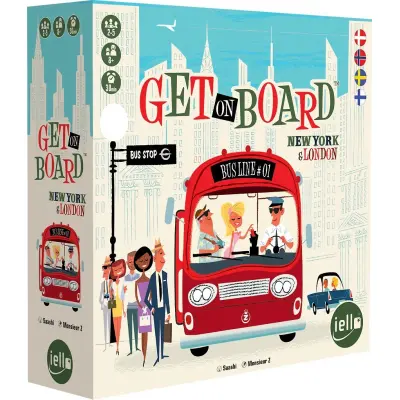 Get On Board New York&London SE/FI/DK/NO - Leksaksaffären -  Leksaksaffären