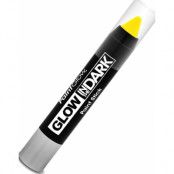 Glow In The Dark Paint Stick 3,5 gram - Gul