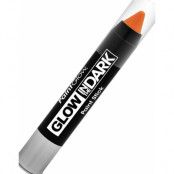 Glow In The Dark Paint Stick 3,5 gram - Orange