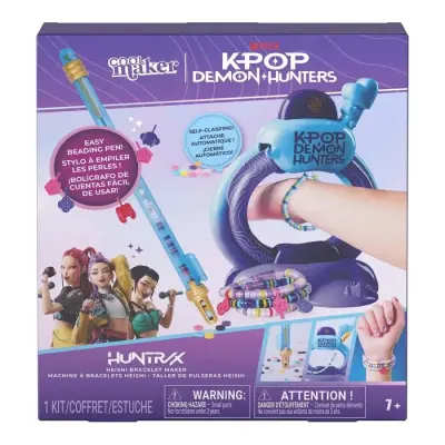 K-Pop Demon Hunters Cool Maker Heishi Bracelet Maker - K-Pop Demon Hunters -  Leksaksaffären