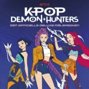 K-pop Demon Hunters Den officiella Deluxe-Målarboken - K-Pop Demon Hunters -  Leksaksaffären