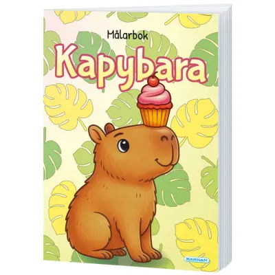 Kapybara Målarbok - Leksaksaffären -  Leksaksaffären